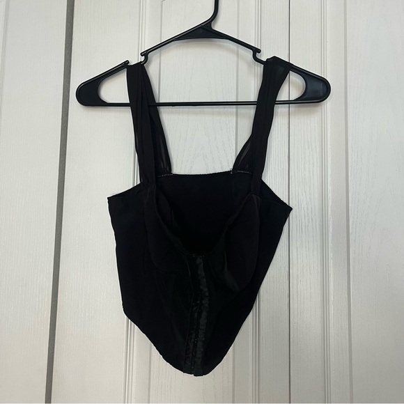 Tops - Chic Black Corset Top